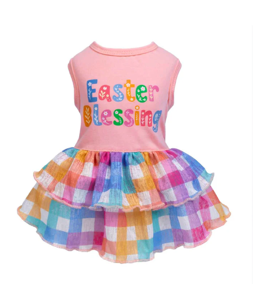 Easter Blessing Dog Dres Size Large