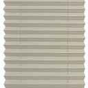 Dulepax RV Blinds - Pleated Shades, 17" W x 24" L Cappuccino RV Window Shades for Camper, Travel Trailers, Motorhome's Window