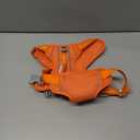 BARKBAY No Pull Dog Harness Large Reflective Dog Harness with Front Clip and Easy Control Handle for Walking Training Running with ID tag Pocket (Orange,Large)