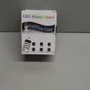 Devil Eyes Light for Windshield: 23.4"x4.7" Programmable LED Signs with APP & Remote Control - 5V USB Digital Lighting Display, LED Lights for Cars (1 Pcs)