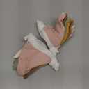 Oudain 15.5 ft Pennant Banner Flags, 2 Pcs Nursery Garland Triangle Bunting Flag Baby Banner for Nursery Decor Baby Birthday Boho Wedding Shower Party Event, Each 7.75 ft(Rainbow Color)