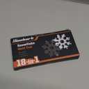 Stocking Stuffers Gifts for Men 18-in-1 Snowflake Multi Tool, Mens Gifts for Christmas Anniversary Birthday Gifts for Men Dad Him Husband, White Elephant Gifts for Adults Dad Who Wants Nothing (Black+silver)