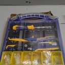 haisstronica Crimping Tool Set - 6PCS Crimping Die for Heat Shrink,Insulated Nylon,Non-Insulated,Ferrule Wire End,Open Barrel Terminals,Solar Connectors - with Wire Stripper Tool and Screwdriver