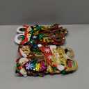 Max Fun 12Pcs Christmas Glasses Glitter Holiday Party Glasses Frames Christmas Decoration Accessories Costume Eyeglasses for Christmas Parties Holiday Favors (One Size Fits All)