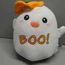 Glow Guards Light up Boo Plush Toy, Cute Halloween Ghost Pillow Stuffed Animal, Soft Spooky Ghost Doll, Party Favors, 12 inches