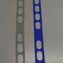 Lid Latch the reusable universal lid securing strap for crockpots, casserole dishes, pots, pans and more. Make it easy to transport your favorite dishes with one simple strap. (Polybag Blue/Grey)