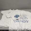 Mama of Mr Onederful Hot Air Balloon Blue 1st Birthday Boy T-Shirt XS