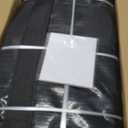 12 Pack Extra Heavy Duty Large Moving Bags with Strong Zipper & Comfortable Handles, Sturdy & Durable Clothes Storage Bags Totes Bins, Packing Moving Boxes for College Supplies, Black