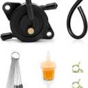 Fuel Pump For John Deere X300 X304 X305R X310 X320 X324 X350 X354 X360 X370 X380 X580 X584 Z445 Z465 Z530 Z540 Z645 Z655 Z665 Z720E Z730M Z740R W36 W48M WH61A WHP36A 636M 647A Mowers UC37181 UC16533