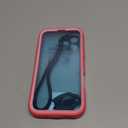 Cozycase for iPhone 16 Pro Max Case Waterproof - 360 Heavy Duty with Screen/Camera Protector Shockproof IP68 Underwater Dustproof Water Shock Proof Full Body/Front and Back Case Pink/Frosted Clear