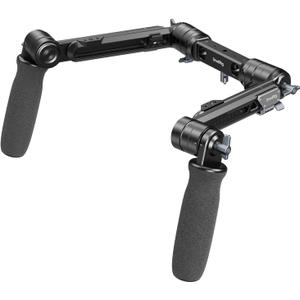 SmallRig Shoulder Rig Dual-Handle for 15mm LWS Rods, One-Tounch Rotation Shoulder Mount Rigs Support for Camera - 5205