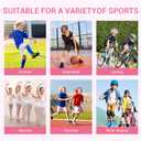 2 Pairs Kids Ankle Brace Set, Ankle Support Brace Knitted Ankle Sleeve Adjustable Wrap Support Ankle Sleeve for Sports Gymnastics Dance (Black, Small)