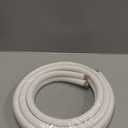 Cloud Fire 10 Ft Aluminum HVAC Line Set 1/4 & 3/8 Inch for Mini Split AC, Flexible High-Pressure Pipes with Fittings, Compatible 9000-12000 BTU Systems