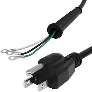 SKILSAW 95104L Replacement Power Cord - Compatible with SPT77WM, SPT77W, SPT78W, SPT70WM, SPT70V Circular Saw - Heavy Gauge 8.2 FT 3-Prong Black Cord