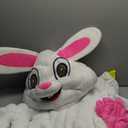 To.beone Plush Easter Bunny Adult Costume Rabbit Halloween Mascot Costume