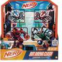 NERF Bot Arena Clash Electronic Target Game  Interactive Foam Dart Blaster Game with Sound FX, Score Display & 4 Modes