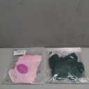 2 x Avidlove St Patricks Day Crop Top Cut Out Backless Lingerie Mesh Top Women Camisole Green ,(M, XXL, Mix Colors)