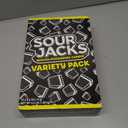SOUR JACKS, Sour Gummy Candy, Variety Pack, 75 0.5 oz Snack-Size Pouches, Watermelon, Blue Raspberry, and Assorted Fruit, Individually Wrapped, Fat Free, Gluten Free (EXP 01/14/27)