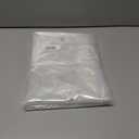 2 x YellyHommy Clear Waterproof Plastic Snap in Shower Curtain Liner Replacement with 2 Magnets 71" W x 66" L for 72" W x 87" L Transparent