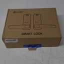 Smart Door Lock, OLUMAT Keyless Entry Door Lock Fingerprint Door Lock with Keypad Digital Lock with Handle for Home, Rental, Garage, Office and Hotel