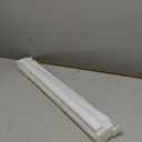 LazBlinds No-Drill Cordless Zebra Blinds - Dual Layer Light Filtering & Room Darkening, Free-Stop Lift, Easy Install, Day & Night Privacy with Valance for Window 22" W x 64" H, White