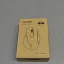 TECKNET Wireless Mouse, Bluetooth Mouse (BT5.0/3.0 & 2.4G) Rechargeable 4800 DPI Silent Mice, Computer Mice with USB A Receiver,Ergonomic Grips Optical Cordless Mice for Laptop/Mac/PC,Black