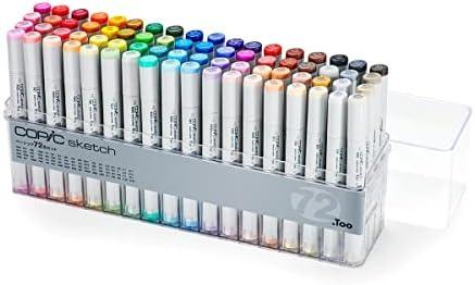 Copic Sketch Basic 72 Color Set