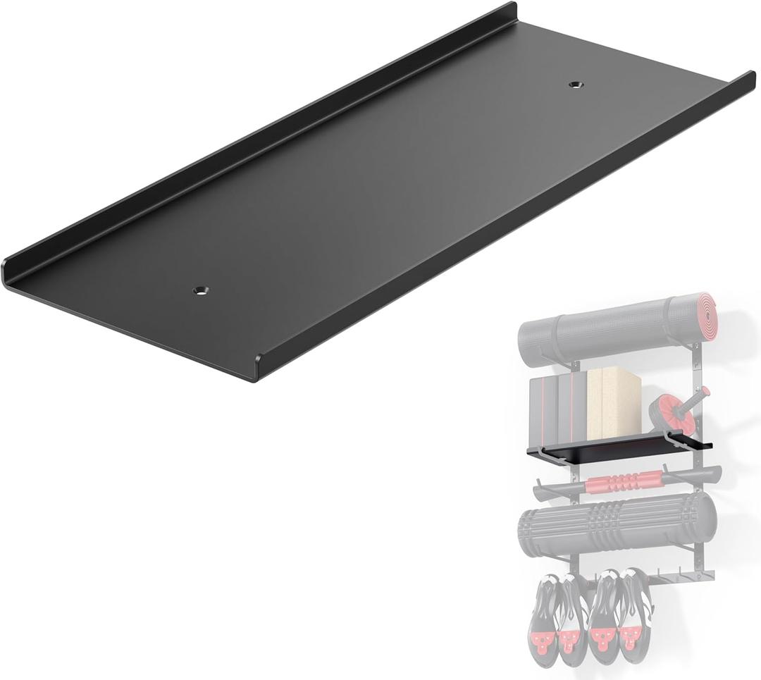 Storage Board Compatible with Crostice Home Gym Storage Shelf(Board Only)