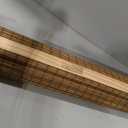 LazBlinds Cordless Bamboo Roman Shades, 27.5x64, Highfield Teak