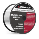 ARCCAPTAIN ER308L Solid Wire 2 Lbs Stainless Steel MIG Welding Wire