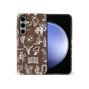 Flivro Case for Samsung Galaxy S25 Western Cowboy Collage