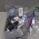 Hanes Boys' Underwear, Boxer Briefs for Boys and Toddlers, Soft Cotton, 10 Packs (Medium, Grey/Blue/Black/Red)