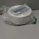 TaidMiao 9 Inch Paper Plates 100 Pack - 100% Compostable Dinnerware | Leak & Grease Resistant Disposable Plates for Parties, Microwavable, Bulk Eco-Friendly - White