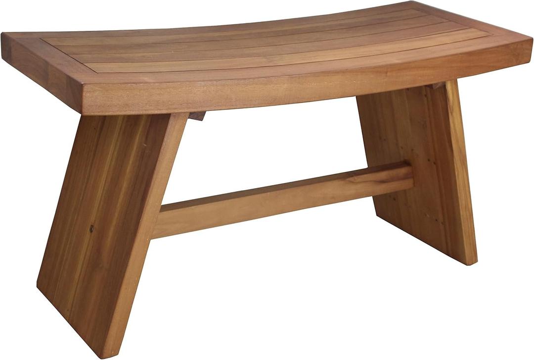 The Original 36" Asia Teak Shower Bench - A. Bench
