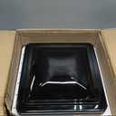 Livpow RV Roof Vent Kit 14" x 14" Manual Lift Black Lid