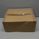 Goodluck 40 PCS Diamond Stemless Plastic Wine Whiskey Glasses, 12 Oz Disposable Cocktail Glasses, Suitable for Weddings, Birthday Parties, Family Gatherings, Bars, etc Gold rimmed cups (Clear and Gold)