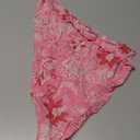 AVKA Studio Cotton Dinner Napkins 18x18 inches - Washable Cloth Napkins Set of 6 - Everyday Use or Dinner Party and Events - Pink Lighweight Indian Block Printed Fabric