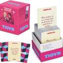 Couples Conversation Cards 200 Questions for Deeper Connection Fun Date Night Game Romantic Gifts for Him Her Valentine Anniversary