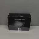 7 Inch LED Work Light with Adjustable Brightness Waterproof Aluminum Housing Portable Flood Light for Workshops Job Sites and Outdoor Projects(Yellow), 1 pcs