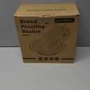 Pulp Round Sourdough Bannetons Bread Proofing Basket Set 2 Round and Oval Baking Supply with Linen Liners for Professional and Homemade Artisan Bread, 1 Round + 1 Oval