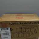 Collins Everyday Drinking Glasses Set of 16 Drinkware Kitchen Glasses for Cocktail, Iced Coffee, Beer, Ice Tea, Whiskey, Water, 8 Tall Highball Glass Cups & 8 Short Old Fashioned