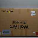 Large Framed Neutral Abstract Wall Art for Living Room, 3 Piece Modern Canvas Prints Paintings Artwork for Walls, Minimalist Beige Abstract Horizon Pictures for Hallway, Office Wall Decor 24x36 In