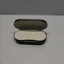 Healifty Contact Lens Case and Glasses Case, 2 in 1 Double Eyeglass Case, with Mirror Tweezers Remover, Contact Lens Storage Box for Travel (New Black & Pink)