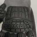 Ormadus  Gray/Black Impact Protection Coated Glove, Medium