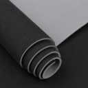 Black Headliner Fabric Ultra-Fine Velvet - 96" L × 60" W Auto Head Liners, Fabric Tube Packaging with Foam Backing for Cars, Trucks, SUVs, RVs, Boats - Home Repair/DIY Headliner Material