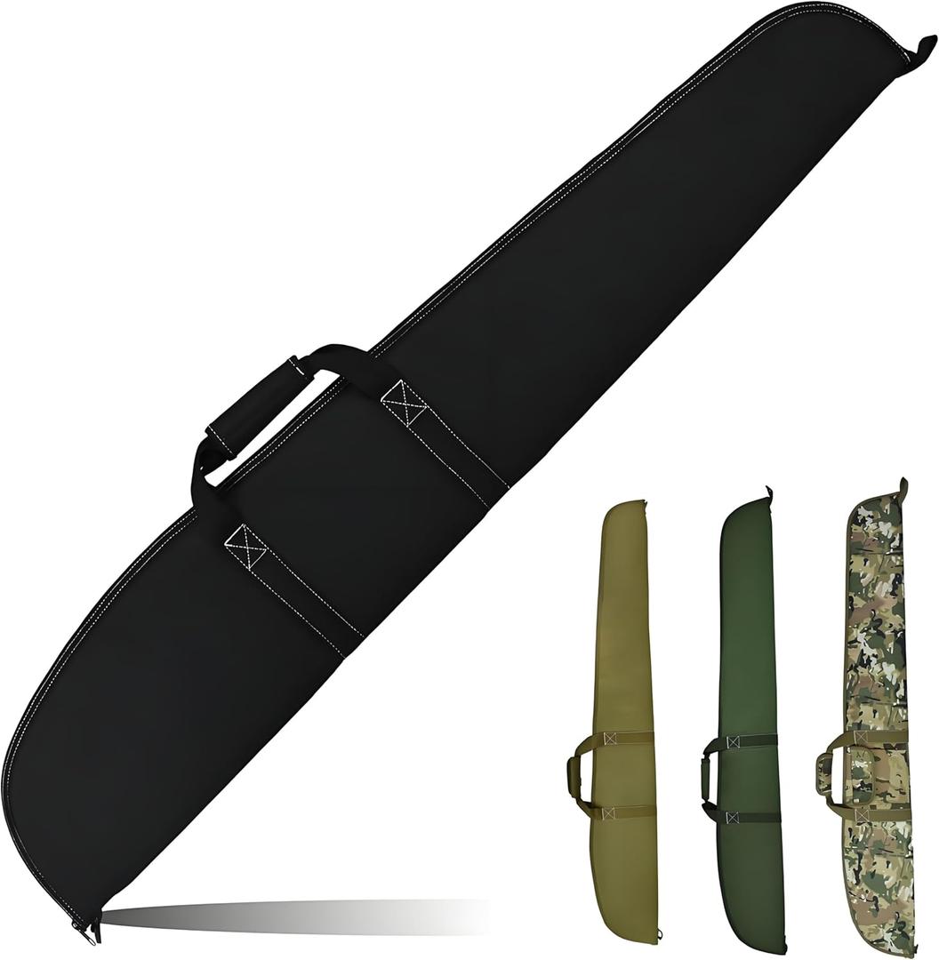 Soft Rifle Case Gun-Bag Shotgun case 52/54Inches Padded Rifle Carrying Case for Hunting and Shooting