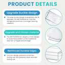 WR71X38318 Refrigerator Door Shelf Bin Compatible for G-E Refrigerator WR71X24428 4975917 AP7175677 PS16619590 EAP16619590 Parts-by MIFLUS