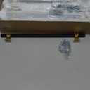 Lepatape 10 Pack 10 Inch Black and Gold Cabinet Pulls Kitchen Cabinet Handles, Black and Gold Cabinet Handles Square Dresser Drawer Pulls Kitchen Cabinet Hardware