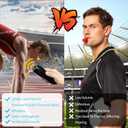 Electric Whistle Handheld Electronic Whistle for Coaches 3 Tones High Volume Electric Whistle with Lanyard Battery Operated Outdoor Sport Whistle for Teacher Referees (Black and Blue)