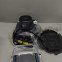 Ninja Crispi 4-in-1 Glass Air Fryer | 450F | Non-Toxic | 4QT & 6-Cup Glass Containers w/Lids | Microwave, Freezer, Dishwasher Safe | Max Crisp, Air Fry, Bake, Recrisp | Cyberspace Gray, FN101GY